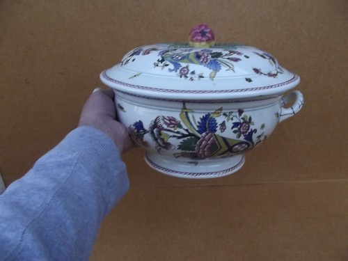 Ancienne soupière faïence - faïence, de