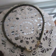 Ceinture femme en python-boucle dorée -maroquinerie de luxe Lucienne Paris