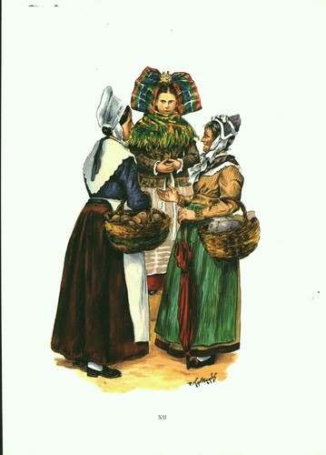 Gravure ancienne alsace 1970 - gravure,