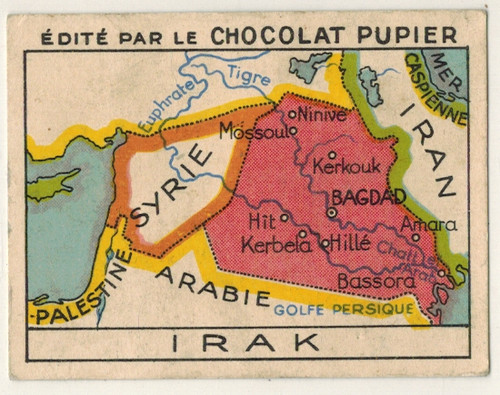 chromo-Carte-Irak.mesopotamie-