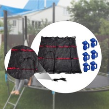 Filet de trampoline peu encombrant, résistant aux intempéries et respirant