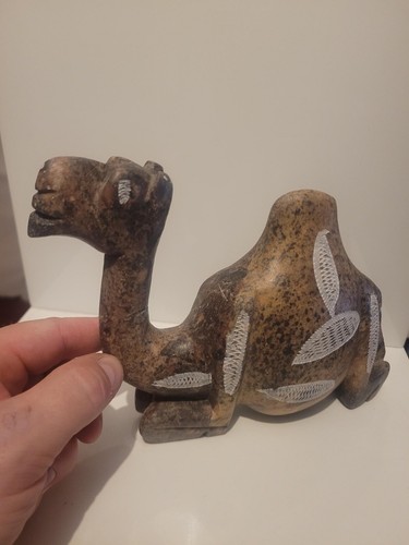 Statuette dromadaire pierre - en,