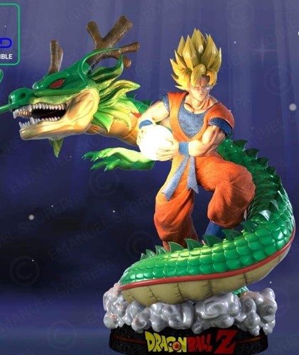Résine dragon ball - dragon,