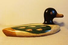 ANCIEN CANARD EN BOIS