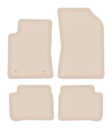 Tapis sol velours beige - tapis,