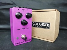 Pédale de guitare Blue Mudfly Effector Fuzz Face Style utilisée fabriquée...