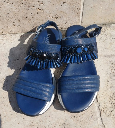 Hogan sandales femme - t36, bleu