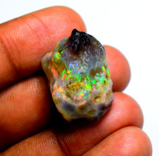 Grande opale brute naturelle - grande,