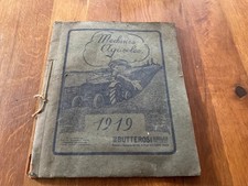 CATALOGUE  MACHINES AGRICOLES BUTTEROSI 1919