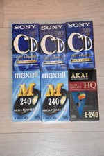 Lot 6 cassette K7 VHS