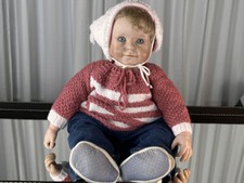 Poupée d'artiste Yolanda Bello poupée en vinyle 62 cm. Excellent état