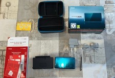Nintendo 3ds  aqua blue  +