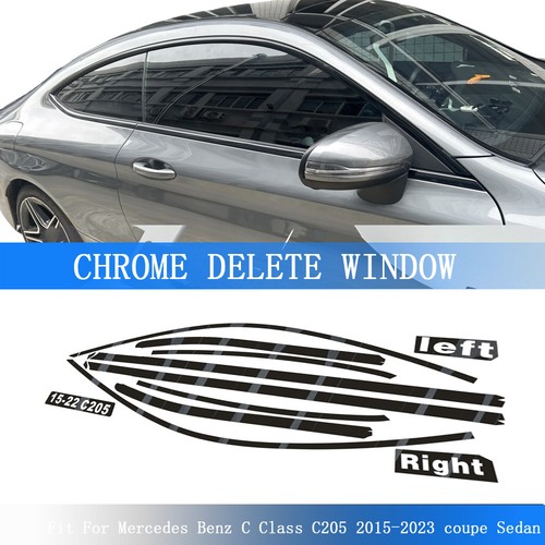 Glossy black chrome delete - black,
