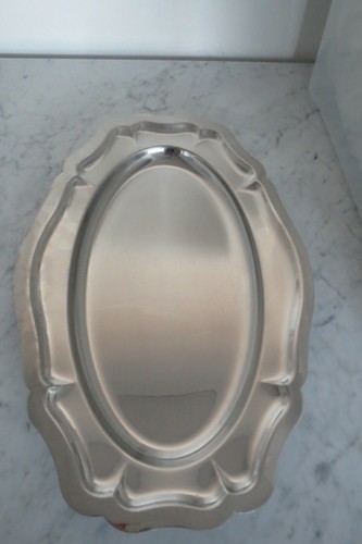 Long plat inox années 70 - long,