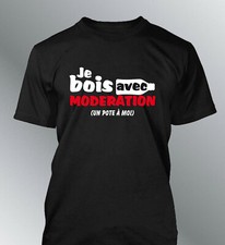 Tee shirt homme "Je bois avec