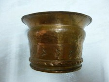 bac à eau ancien en cuivre