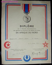 DIPL420  DIPLOME MEDAILLE