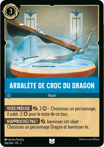 Arbalète croc dragon - croc, du