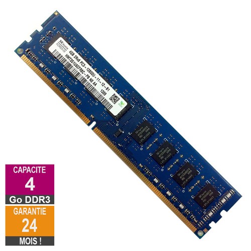 Barrette mémoire 4go ram ddr3 - mémoire,