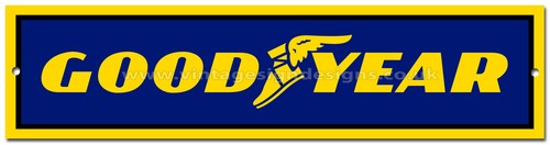 Goodyear pneus métal signe - métal,