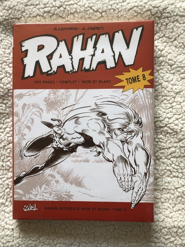 Rahan intégrale noir blanc - rahan,