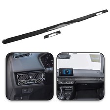 Carbon Fiber Dashboard Air Vent Trim Cover Fit For Honda Civic 11th 2022-2025