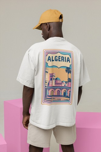 Shirt unisex algeria - algeria, #4