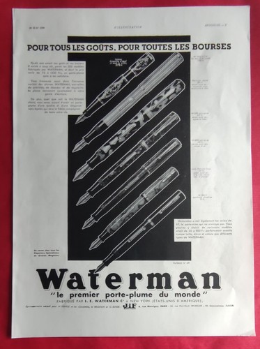 Publicité presse 1932 - publicité,