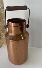 POT Berthe A LAIT Effet Cuivre  Collection Déco Cuisine Cueillette Campagne