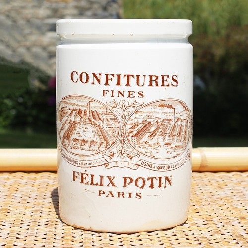 Ancien pot confiture - ancien,