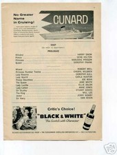 Black & White Scotch Whisky Ad