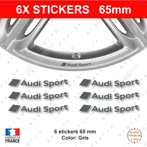 Stickers jantes audi - stickers,