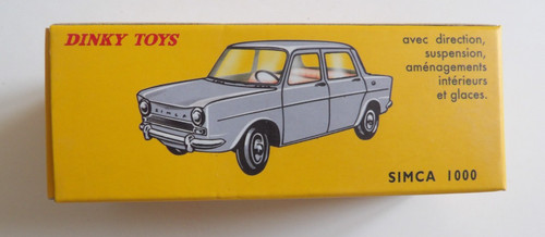 Simca 1000 bleu - 1/43,