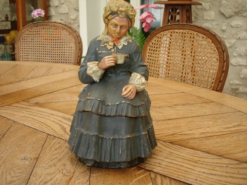 Rare pot tabac signé - tabac,,