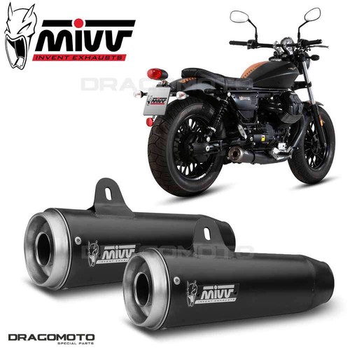 Double échappement moto guzzi - double,