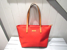 Sac cabas toile rouge le Tanneur