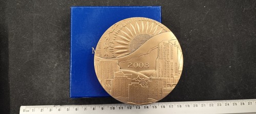 Medaille calendrier 2008 - calendrier,