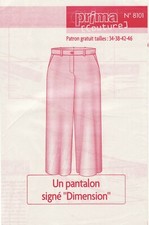 patron de couture prima