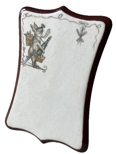 Porte menu porcelaine - porte-menu, en