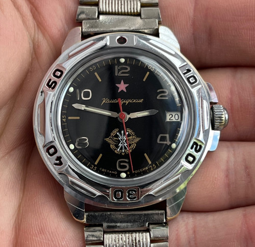Montre vostok komandirskie - montre,