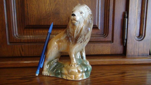 Lion ceramique cm de - en,