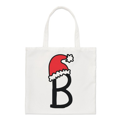 Lettre chapeau noël - b,