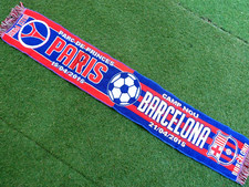 Echarpe PSG Barcelone Paris