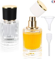TYFYH Verre Vaporisateur Parfum 2 Pièces Flacon Parfum Vide 30ml Rechargeable 
