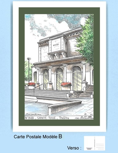 04081 carte postale - b,
