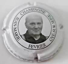Capsule de champagne Février Jean-Marie  Portrait N°3