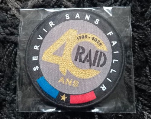 Patch brodé ans raid - brodé, 40
