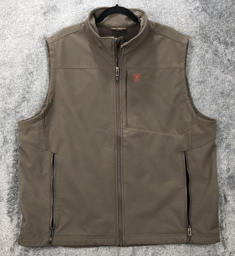 Ariat logo softshell vest - logo,