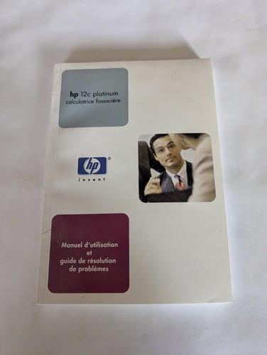 12c platinum calculatrice - hp,