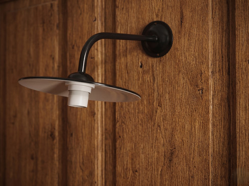 Lampadaire murale simple - murale,